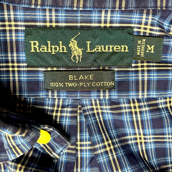 Ralph Lauren Polo long sleeve casual shirt size medium - Picture 3 of 5